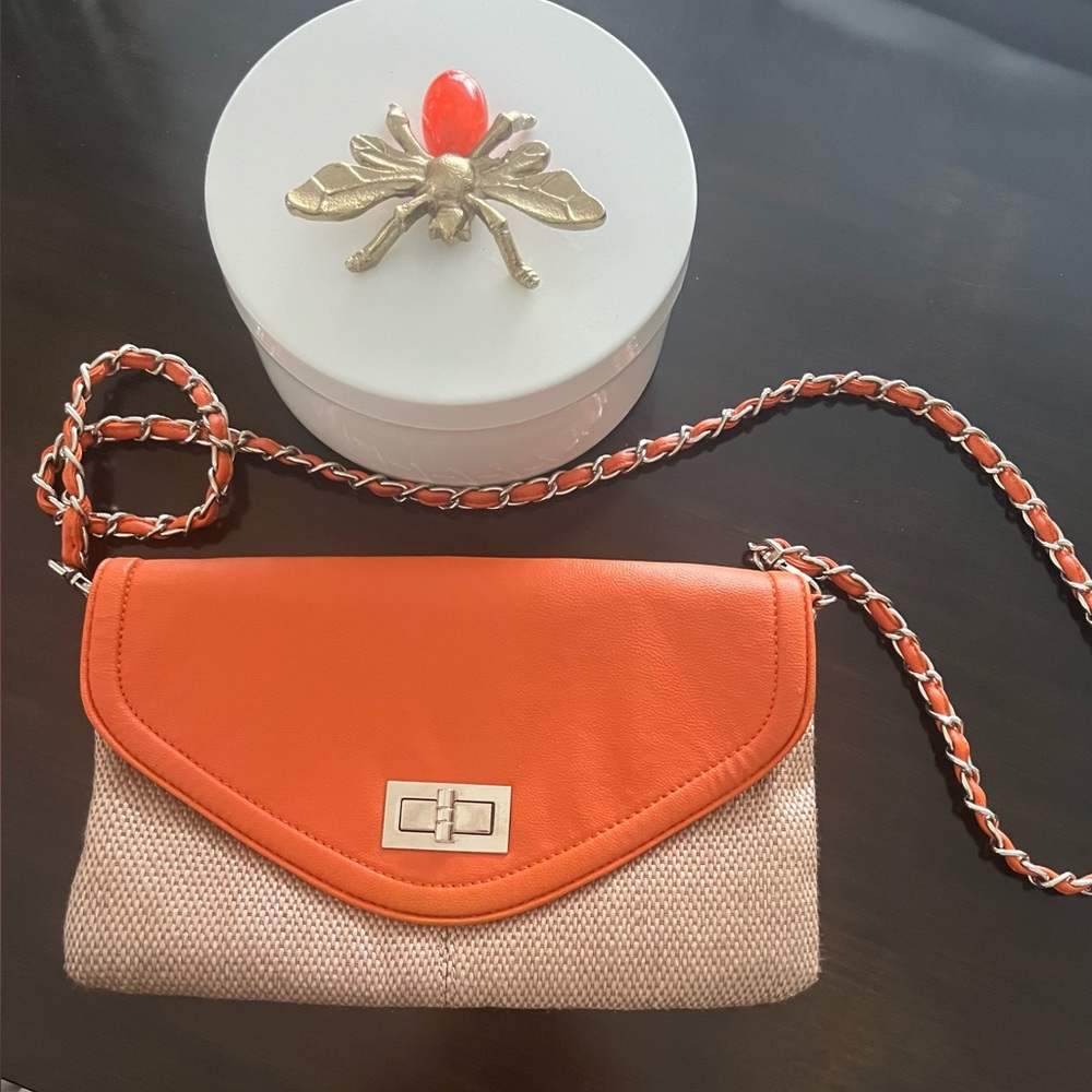 Apt 9 Orange and Tan Women's Bag